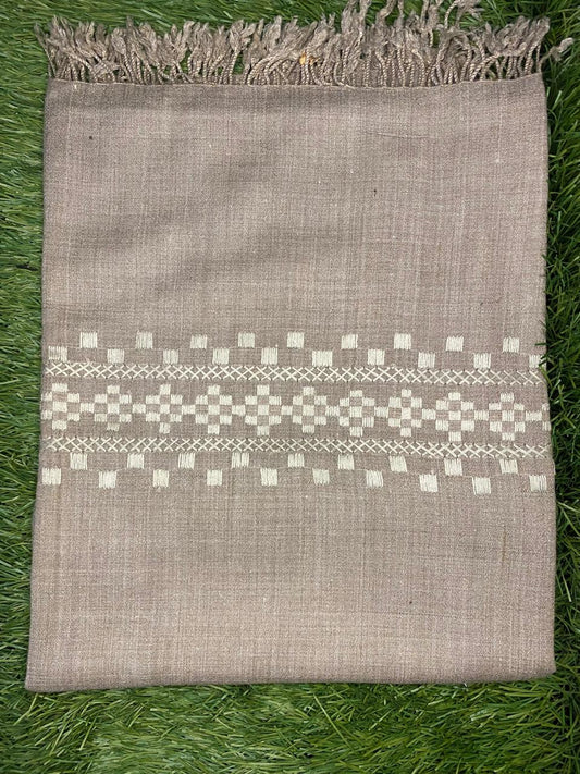 Embroidered Pashmina Wool Shawls From Islampur Swat